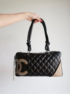 CHANEL cambon ligne bowling bag